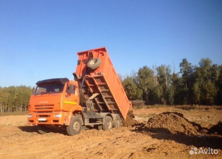 Песок щебень доставка