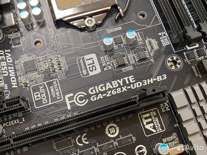 Материнская плата Gigabyte GA-Z68X-UD3H-B3 S1155