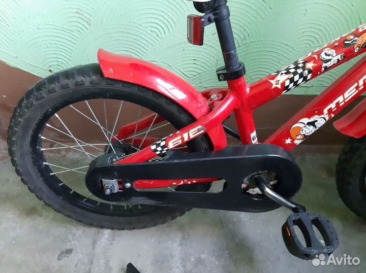 Детский велосипед 16 б/у