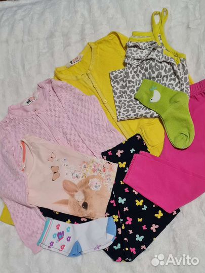 Комплект одежды carter's, h&m на 4-6 лет