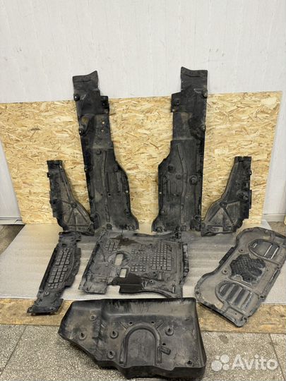 Защита днища Mercedes W166 GLE 166