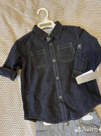 Комплект джинсы+рубашка Calvin Klein ориг с биркой