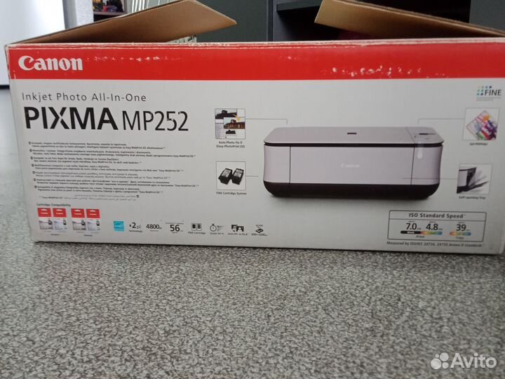 Принтер canon pixma MP252