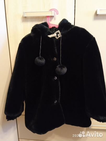 Шуба для девочки 110