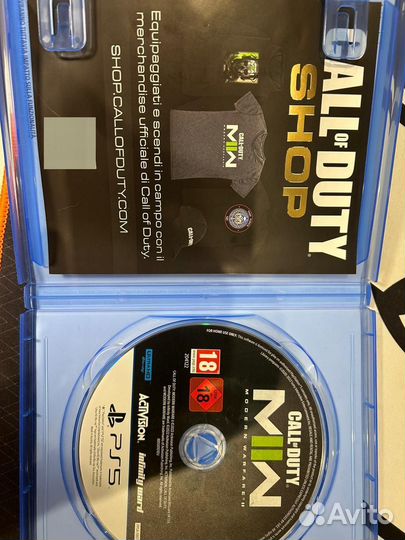 Call of duty modern warfare 2 ps5 диск