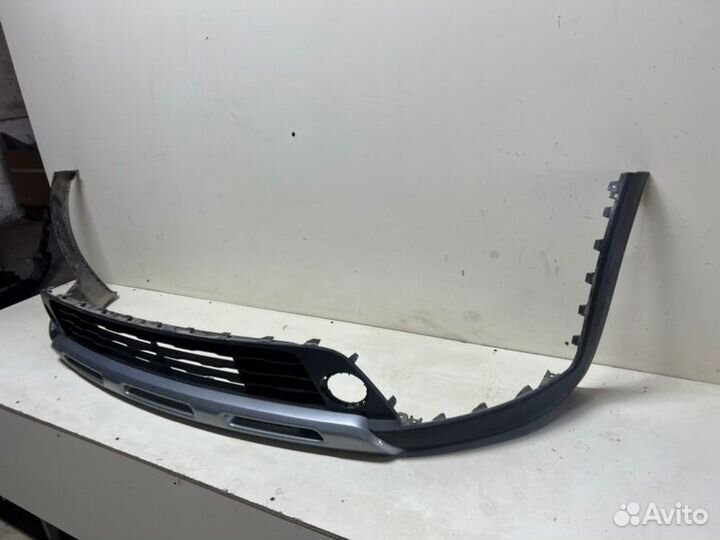 Юбка Бампера (губа) передняя Kia Rio X-Line 4