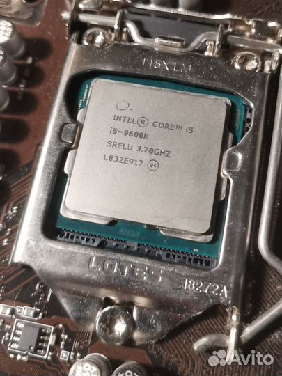 Процессор Intel i5 9600k + MSI Z370-A PRO