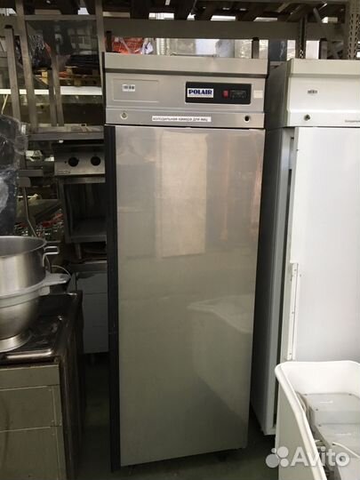 Холодильный шкаф из нержавейки polair CM107-G