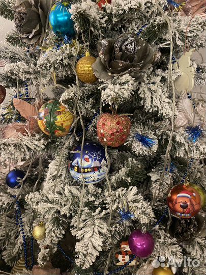 Елка искусственная заснеженная 160 см