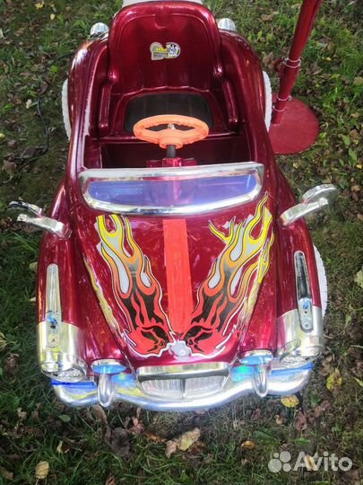 Детский аттракцион машинка качалка купюрник