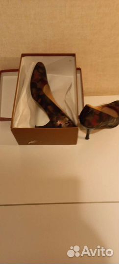 Туфли женские 40 размер натуральная замша Италия