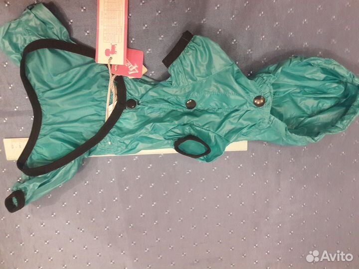 Комбинезон- дождевик для маленькой собачки