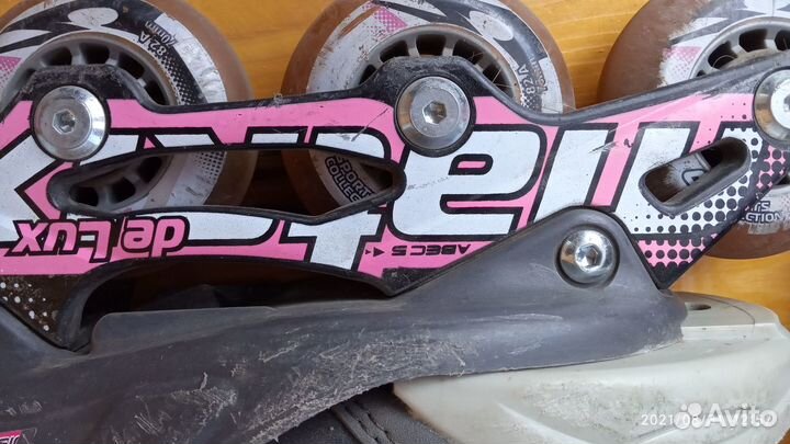 Роликовые коньки детские раздвижные