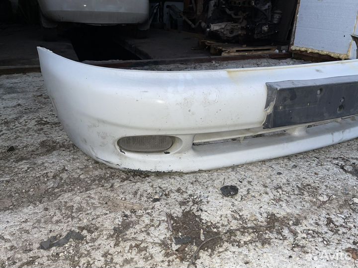 Передний бампер в сборе на Chevrolet Lanos