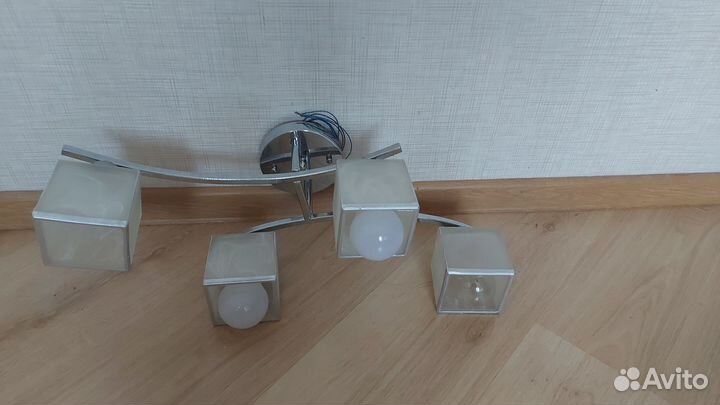 Люстра потолочная бу