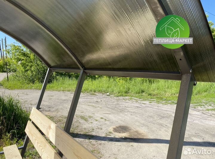 Беседка из поликарбоната. Цвет на выбор