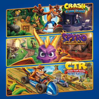 Crash + Spyro Triple Play Bundle 3в1 PS4/PS5