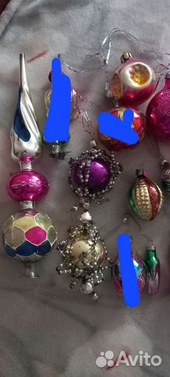 Елочные игрушки СССР