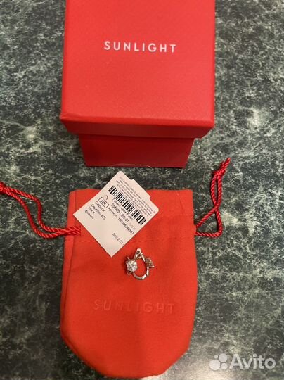 Серьги серебро