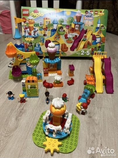 Lego duplo Парк аттракционов