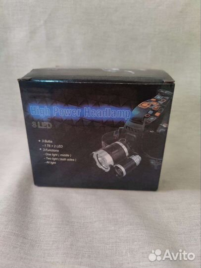 Налобный фонарь светодиодный