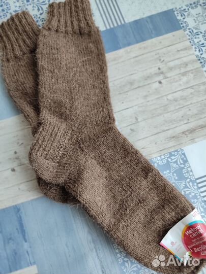 Носки вязаные мужские