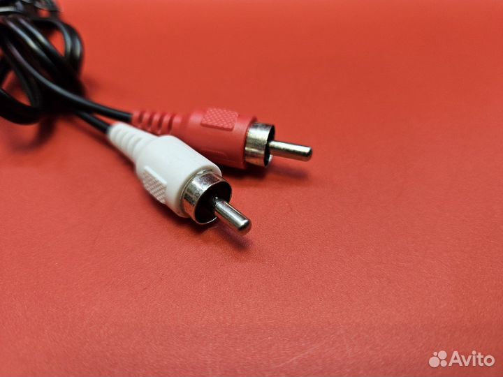 Кабель 2 RCA на mini jack 3,5 мм AUX/ Новый