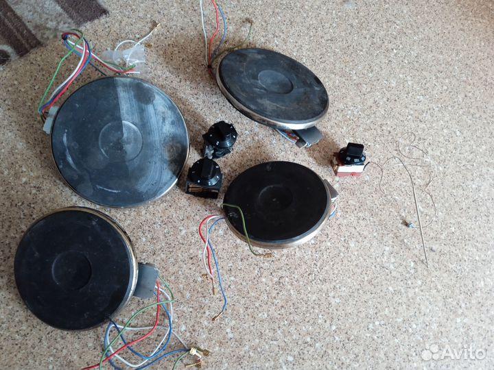 Тэны и переключатели для электроплиты Мечта