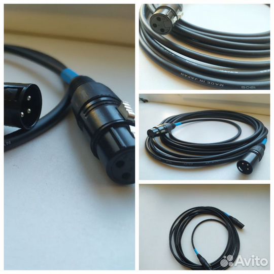 Кабель XLR - XLR Canare япония