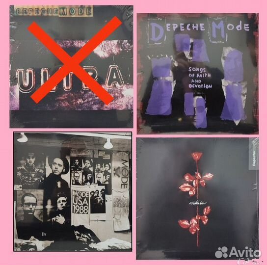 Depeche mode винил LP new (см. Описание)