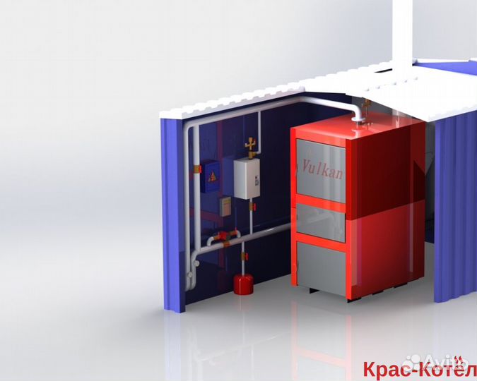 Модульная котельная vulkan