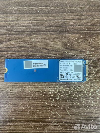 Ssd m2 512gb WD SN520 sdspnuw-512gb