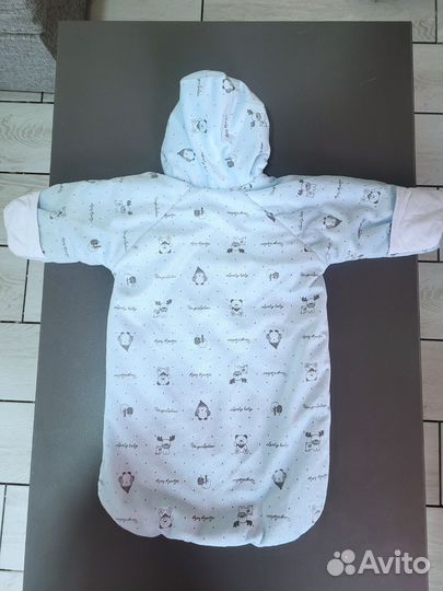 Комбинезон конверт на выписку для новорожденного