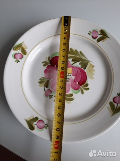 Тарелки зик Конаково 1962