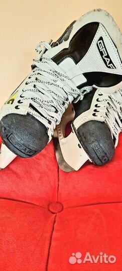 Коньки хоккейные Graf Supra707TookCustom+р.40-41