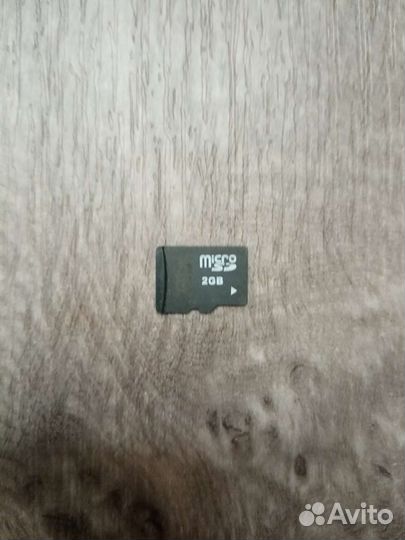 Карта памяти MicroSD 2 Гига