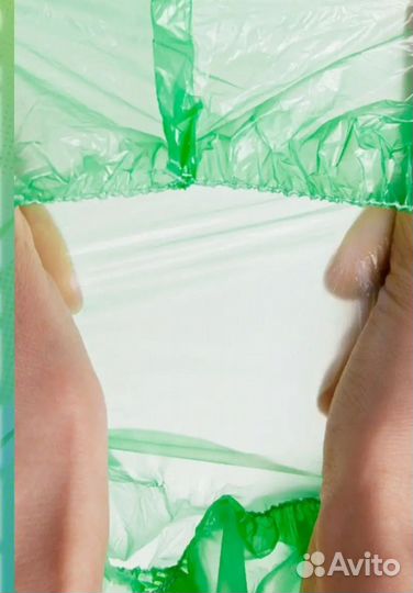 Бахилы одноразовые зелёные взрослые