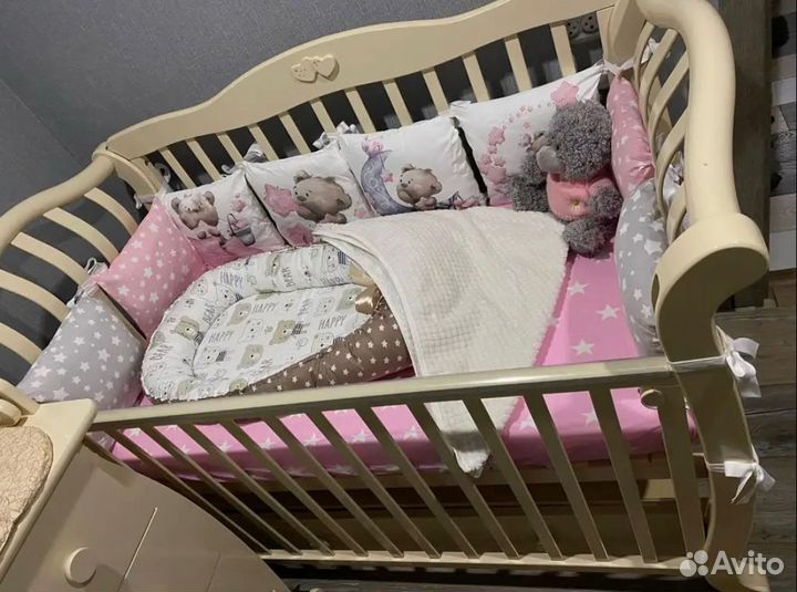 Бортики в кроватку