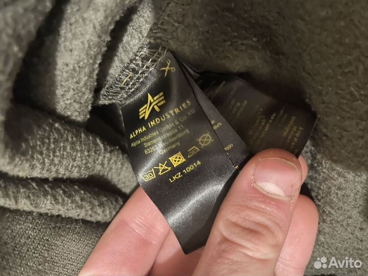 Свитшот Alpha industries
