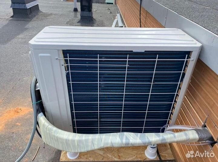 Сплит система с установкой