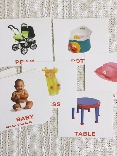 Карточки на английском