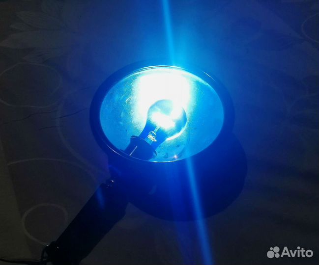 Синяя лампа рефлектор Минина СССР 1971г