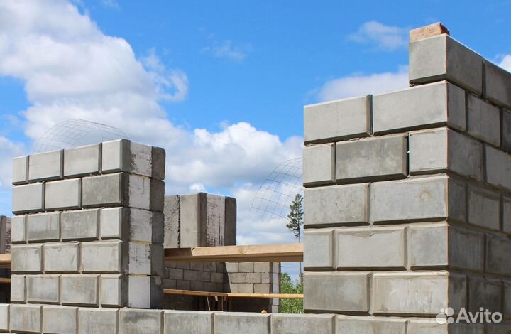 Теплоблок с фасадом. Расчёт. Цена за куб