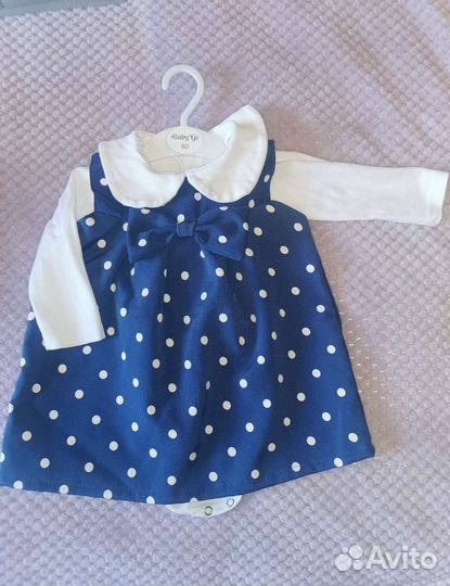 Платье горошинка