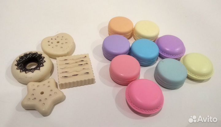 Игровой набор посуды и еды для кукол