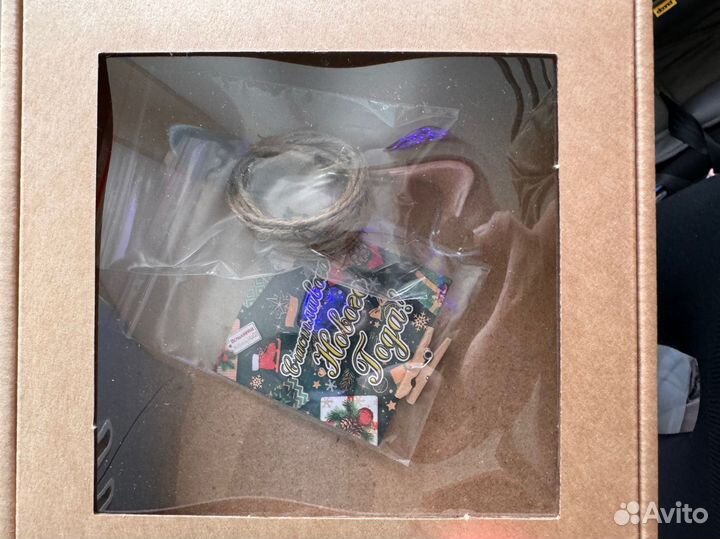 Крафт коробки с окошком