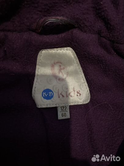 Зимний комбинезон для девочки 122