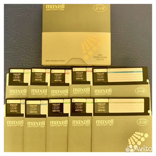 Ретро дискеты 5.25 дюйма и 3.5 дюйма