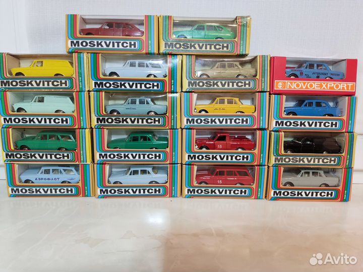 Модели СССР 1 43 москвич