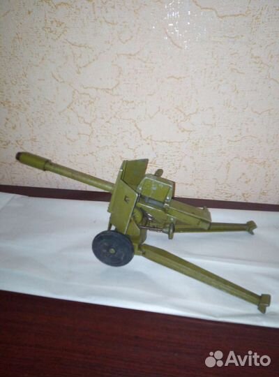 Игрушка пушка СССР